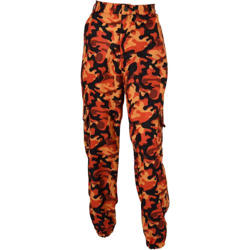 Pantalon cargo best sale militaire orange